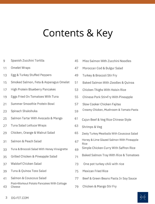 Ultimate high Protein E-Book (PDF ONLY)